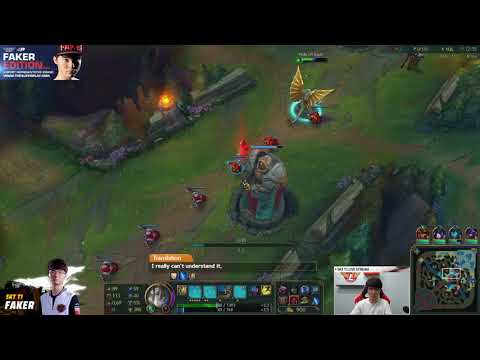Full Game SKT T1 Faker Galio vs Lucian mid Season 7 S7