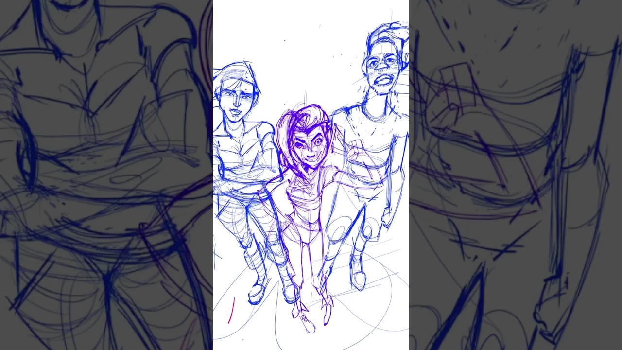 Arcane in comic book style