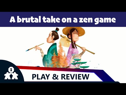 A brutal take on a zen game | Tokaido Duo solo play and review | One Stop Co-Op Shop