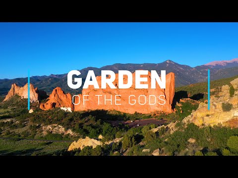 Garden of the gods - Colorado Springs, CO - 4K footage
