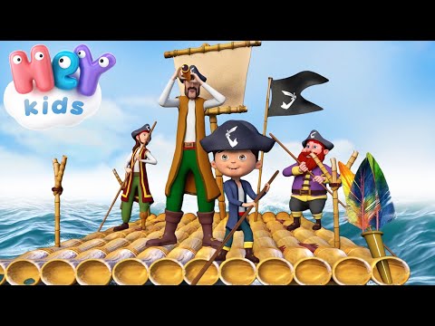 Quattro Pirati nel Mar dei Sargassi ⛵🏴 + altre Canzoncine per Bambini