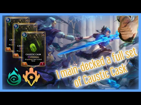 I Main-Deck a FULL SET of Caustic Cask| Climbing back to Masters with Gwen Burn