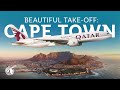 Beautiful Take Off From Cape Town South Africa 4K