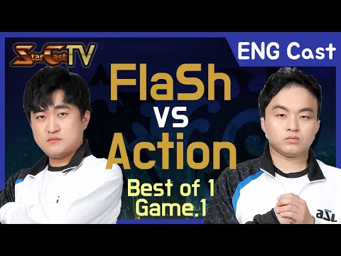 [ENG] FlaSh vs Action (TvZ, Game.1) - Starcraft Remastered (StarCastTV English)
