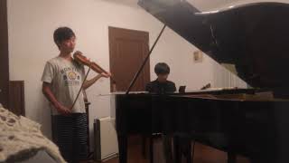 きみのこえ　kiminokoe violin piano cover 你的声音　(The Place Promised in Our Early Days)　新海誠