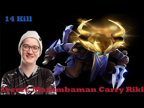 Secret. Matumbaman Safe Lane Carry Riki 14 Kill Highlights Pro Players Gameplay GG DotA
