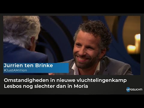 Uitgelicht! 21 oktober 2020 - Jurrien ten Brinke (#JustAMillion) over vluchtelingen op Lesbos