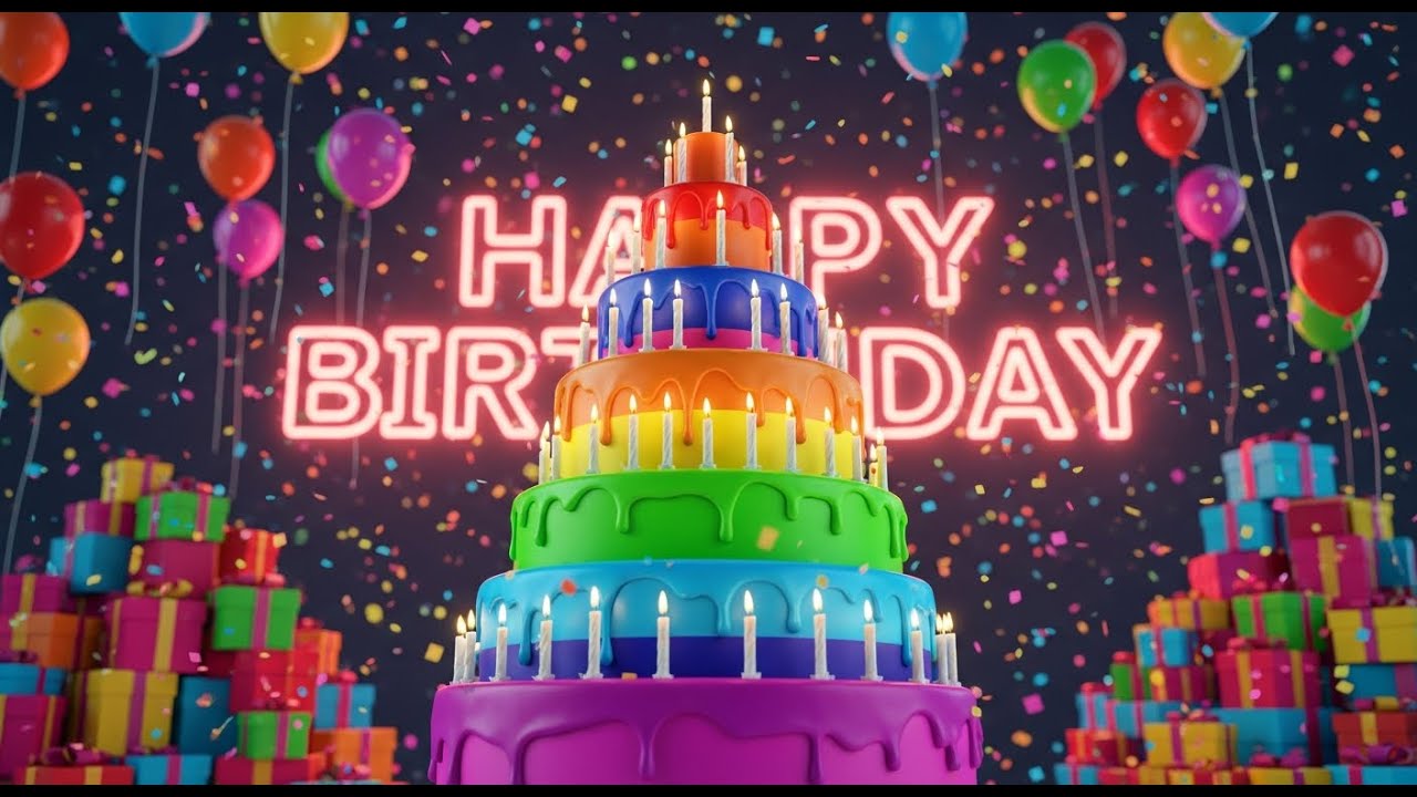 24/7 Livestream : Classic Happy Birthday To You |  Non-Stop Celebration Song 2025