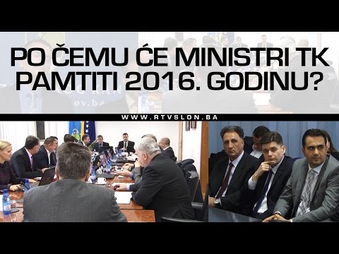 Po čemu će ministri TK pamtiti 2016. godinu? - 05.01.2017.