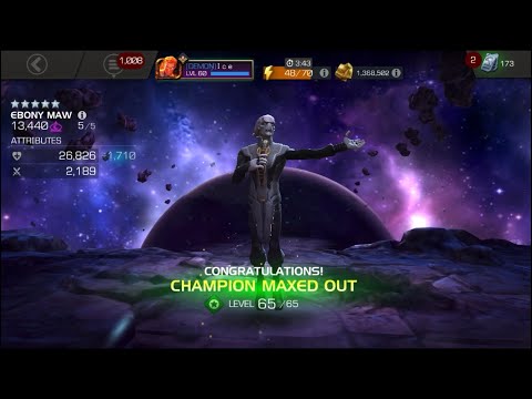 11th 5 Star Rank 5 | Ebony Maw | Marvel Contest of Champions