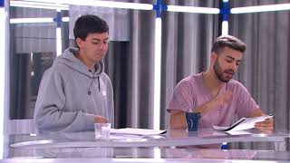 Alfred y Agoney ensayan &#39;The lady is a tramp&#39; con Manu Guix | OT 2017