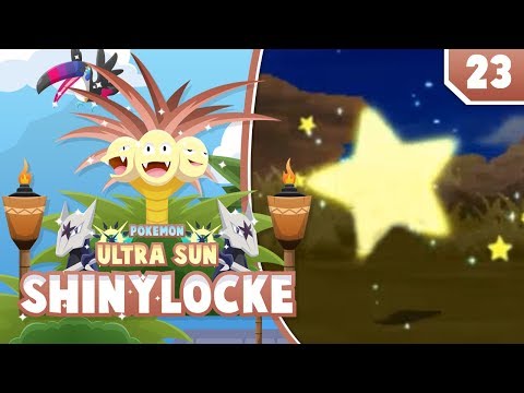 ONE OF THE BEST SHINY POKEMON! Pokemon Ultra Sun and Moon ShinyLocke Let's Play w/ aDrive! Ep 23