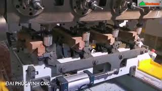 MÁY MỘNG ÂM DƯƠNG CNC ĐA NĂNG 4 Dàn kẹp 16 Dao Woodmaster