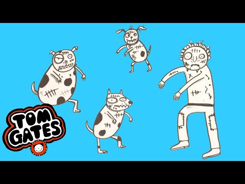 Tom Gates Draws✏️DOG ZOMBIES! & MORE | Tom Gates Brilliant World | Drawing For Kids - Kids (6+), Kingdom Kids Zone - Tom Gates Brilliant World