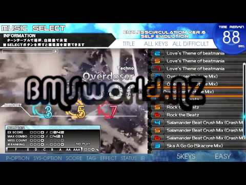 SLAKE - Overdoser 'Flotage Mix'   ♫ Beatmania - The Ultimate! (Core Remix) ♫ 【BMS】