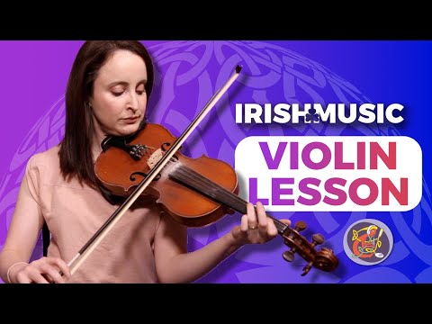 Irish Music For Classical Violin Players [Primer Lesson 1] Dinky's Reel