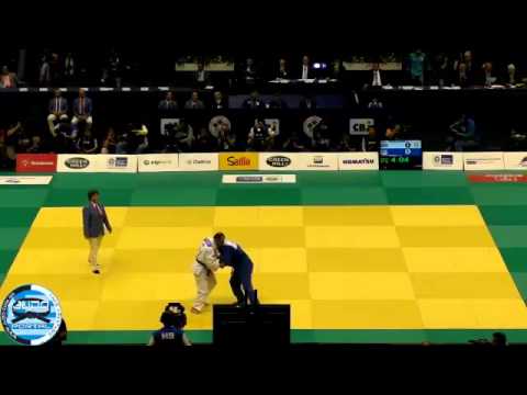 World Judo Championships Rio 2013 -81kg TSIKLAURI Levan (GEO) - MUSIL Jaromir (CZE)