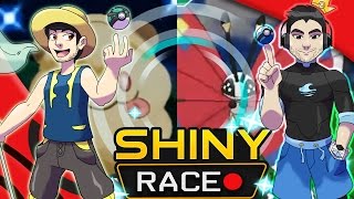 EPIC SHINY RACE! aDrive vs BooksandGames! Pokemon Shiny Hunting Race by aDrive
