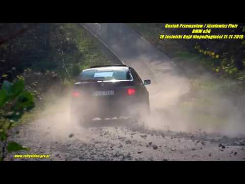 Gustek Przemysław / Józefowicz Piotr - BMW e36 - 18 Jasielski Rajd Niepodległości 11-11-2018