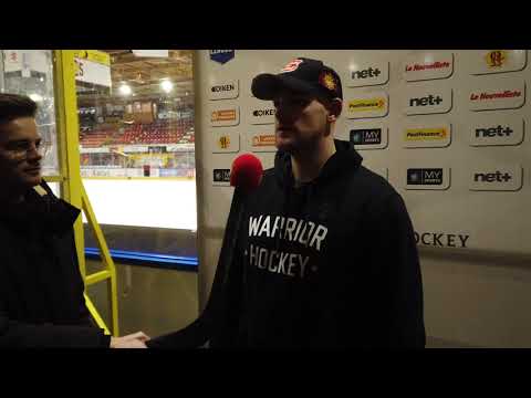 11.12.2021 HC Sierre - HC La Chaux-de-Fonds 2-5 Arnaud Montandon