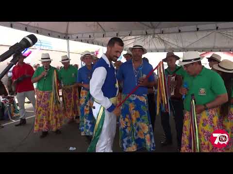 Moçambique Dois Capitães em Monte Belo MG no 12º Encontro de Congada e Moçambique