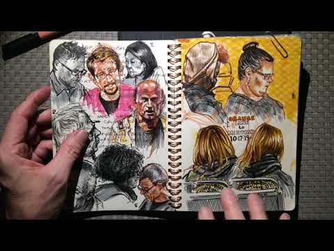 Quick Comments on Sketching People While They’re Moving