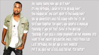 2 chainz ft Kanye West - Birthday Song Lyrics (Dirty)