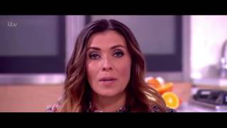 Kim Marsh sheds a tear when talking about her miscarriage