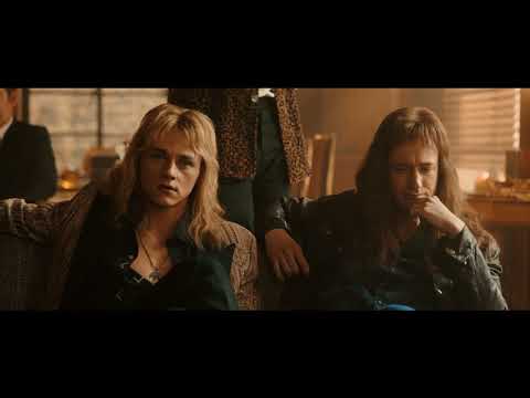 Bohemian Rhapsody teaser trailer frame: close-up of microphone and stage rigging