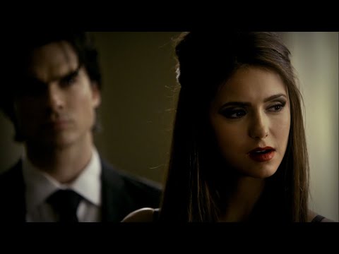 TVD 2x7 - "So it doesn't bother you that Damon's in love with your girlfriend?" | Delena Scenes HD