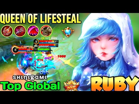 RUBY BEST BUILD IN 2021 | TOP GLOBAL RUBY ѕнιηιgαмι - MOBILE LEGENDS