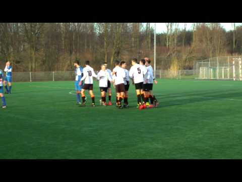 Goal Jens tegen Waterwijk O17-1