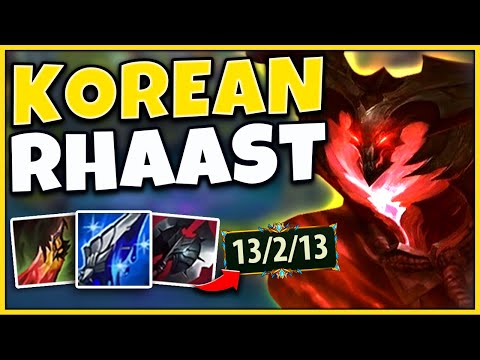 #1 KAYN WORLD TESTING KOREAN BUILD ON RHAAST (BETTER THAN BLUE KAYN NOW!?) - League of Legends