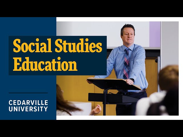 Thumbnail for video titled: Why Study Social Studies Education at Cedarville University?