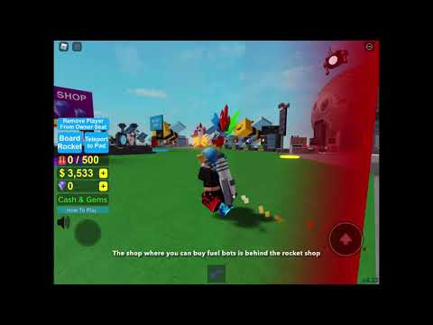 How to get fuel bots in 3-2-1 blast off simulator