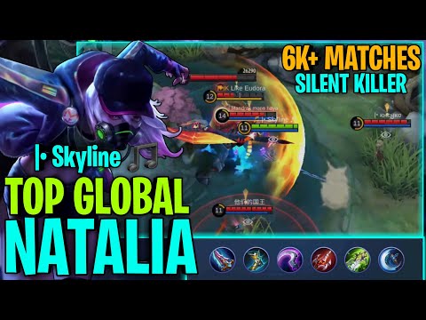 NATALIA BEST BUILD!! -TOP GLOBAL NATALIA - MOBILE LEGEND