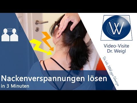⚡ Nackenverspannungen ⚡ lösen durch gezieltes Dehnen ✅ Die besten Nackenübungen für zu Hause