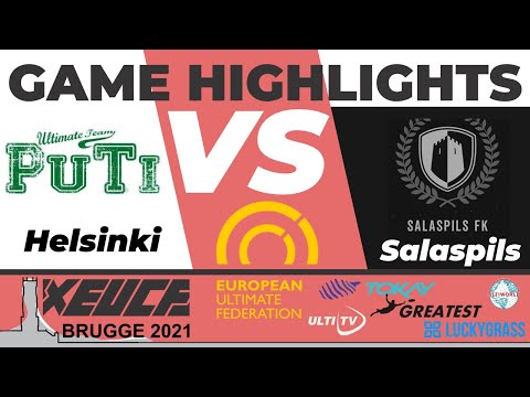 Game Highlights Salaspils (LAT) vs PuTi (FIN) -  xEUCF 2021