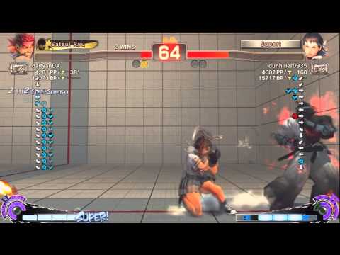 3/4 - dunhiller0935 (Sakura) vs daityanDA (Evil Ryu) - #USF4