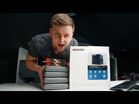 Serveris ASUSTOR LOCKERSTOR 6 Gen2 AS6706T - NAS-Server video
