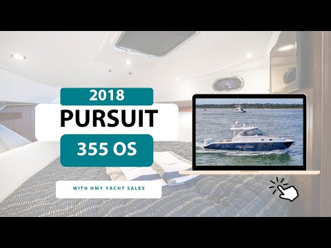 Pursuit 355 OS Offshore Yamaha 425s video