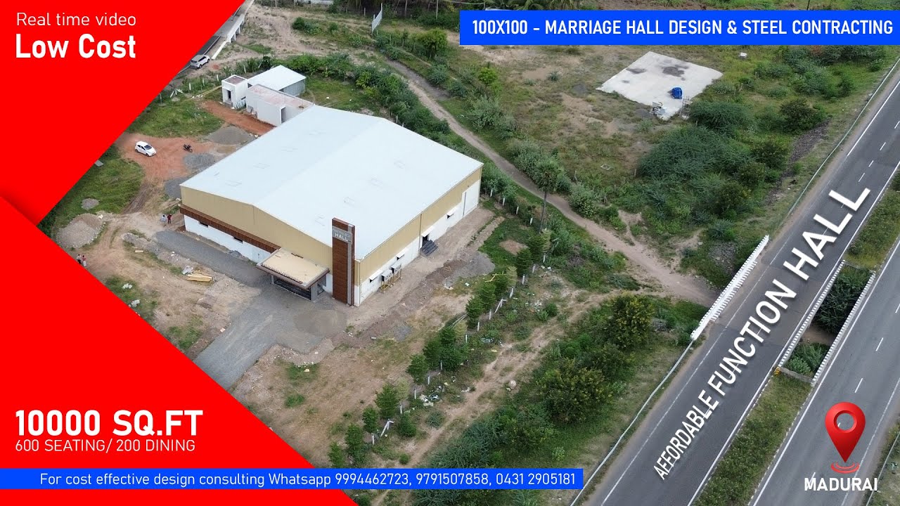 Affordable Marriage Hall & Convention Hall Construction | Design to Execution