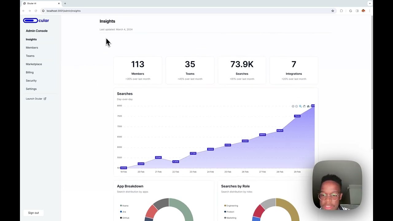 Ocular AI Admin Portal