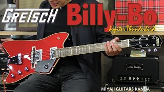 Video thumbnail for Gretsch G6199 Billy-Bo Jupiter Thunderbird Limited by 宮地楽器 Miyaji Guitars Kanda