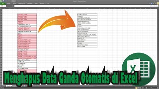 Cara Cepat Menghapus Data Ganda (Duplikat) Otomatis di Excel 2010 • #SimpleNewsVideo