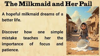The Milkmaid and Her Pail ll Graded Reader ll Learn English By Reading