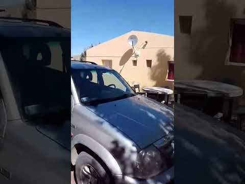 Viento en Tres Lagos, Santa Cruz, Patagonia, Argentina