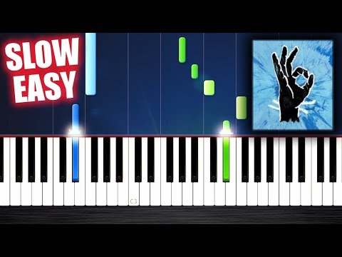 Ed Sheeran - Perfect - SLOW EASY Piano Tutorial by PlutaX Ed Sheeran - Perfect - SLOW EASY Piano Tutorial by PlutaX