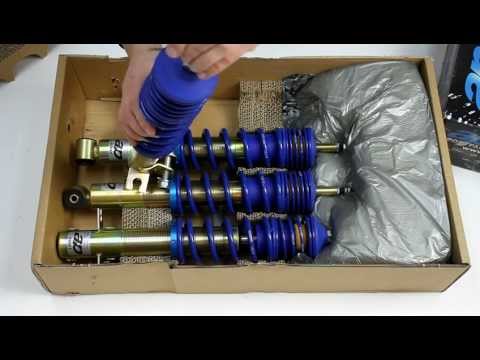 AP apX adjustable coilover - VW Golf MK1 / MK1 Cabrio / Scirocco MK1/MK2