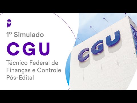 1º Simulado CGU – Técnico Federal de Finanças e Controle – Pós-Edital: Correção